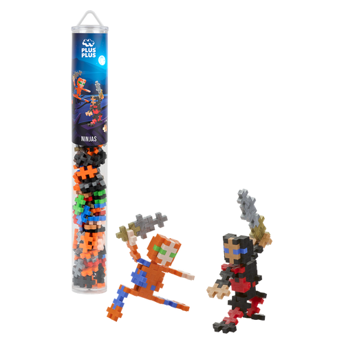 Plus-Plus Tube - NINJAS - 70pcs