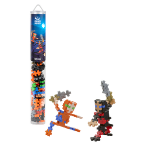 Plus-Plus Tube - NINJAS - 70pcs