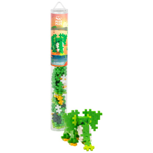 Plus-Plus Tube - ELEPHANT - 70pcs