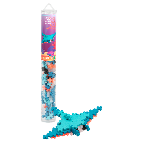 Plus-Plus Tube - MANTA RAY - 70pcs