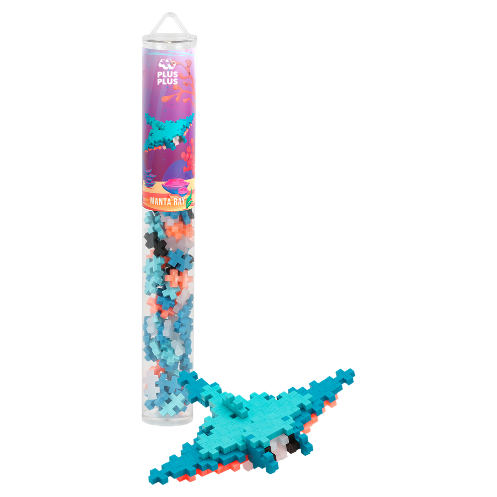 Plus-Plus Tube - MANTA RAY - 70pcs