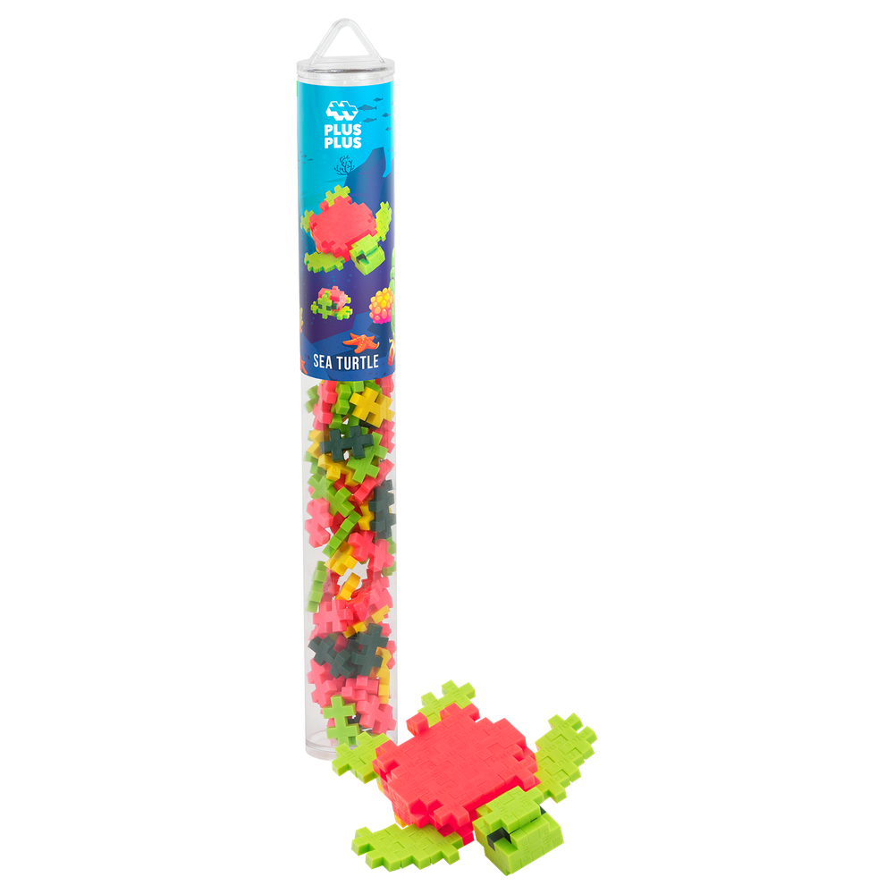 Plus-Plus Tube - SEA TURTLE - 70pcs