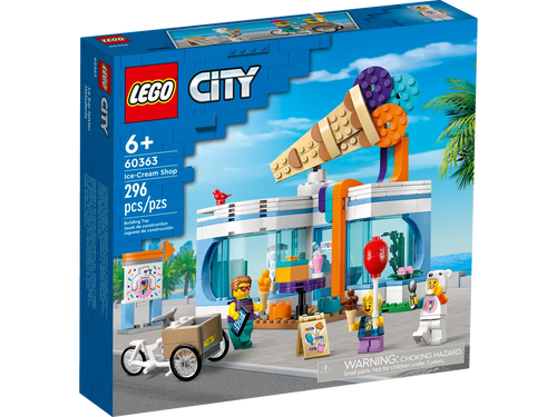 LEGO City Ice-Cream Shop 60363 Building Toy Set