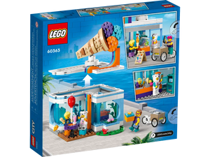 LEGO City Ice-Cream Shop 60363 Building Toy Set