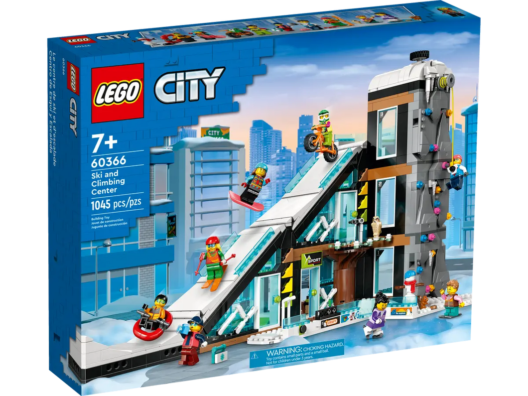 LEGO City Ski and Climbing Center 60366 Building Toy Set