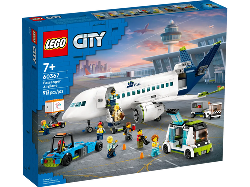 LEGO City Passenger Airplane 60367 Building Toy Set