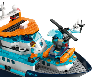 LEGO City Arctic Explorer Ship 60368 Building Toy Set