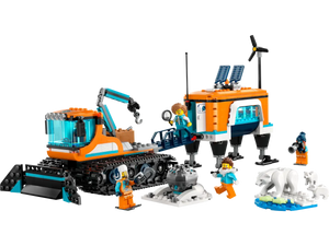 LEGO City Arctic Explorer Truck and Mobile Lab 60378 City Exploration Building Toy Set