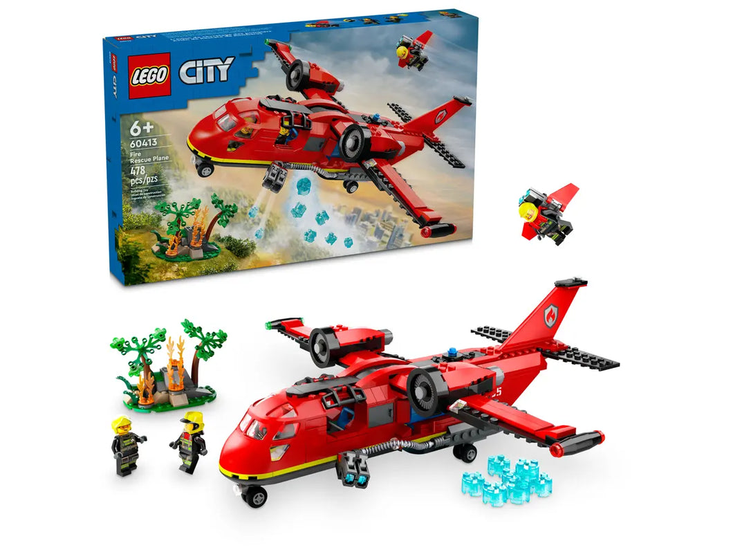 LEGO City Fire Rescue Plane