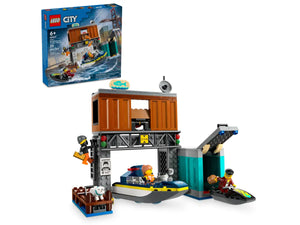 LEGO City Police Speedboat and Crooks’ Hideout