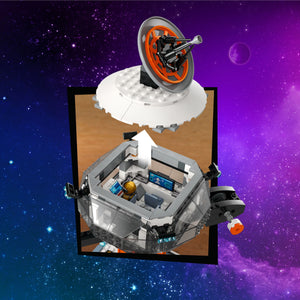 LEGO® City Space Base and Rocket Launchpad Planet Exploration Toy 60434
