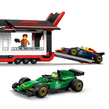 LEGO® City F1® Truck with RB20 & AMR24 F1® Cars Toy Race Vehicle Transporter Playset 60445