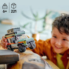 LEGO® City Off-Road 4x4 Mountain Truck Adventure Toy Vehicle Building Set for Ages 6 and up 60447