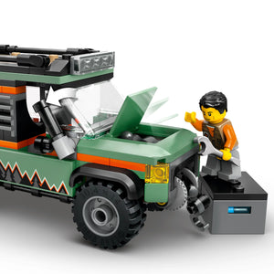 LEGO® City Off-Road 4x4 Mountain Truck Adventure Toy Vehicle Building Set for Ages 6 and up 60447