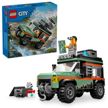 LEGO® City Off-Road 4x4 Mountain Truck Adventure Toy Vehicle Building Set for Ages 6 and up 60447