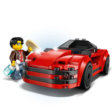 LEGO® City Red Sports Car Supercar Toy Vehicle Set for Kids Aged 5 and up 60448