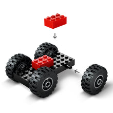 LEGO® City Yellow Construction Wheel Loader Buildable Vehicle Set for Kids Aged 4 Years and up 60450