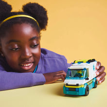 LEGO® City Emergency Ambulance Toy Truck Building Set for Model Vehicle Fans Aged 5 Plus 60451