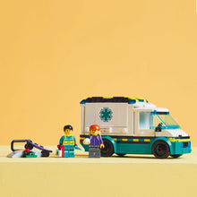 LEGO® City Emergency Ambulance Toy Truck Building Set for Model Vehicle Fans Aged 5 Plus 60451