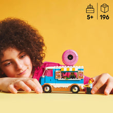 LEGO® City Donut Truck Playset for Kids, Vendor Vehicle Toy for Boys and Girls Aged 5 and up 60452