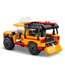 LEGO® City Lifeguard Beach Rescue Truck Playset with 2 Minifigures and Shark Toy Figure 60453