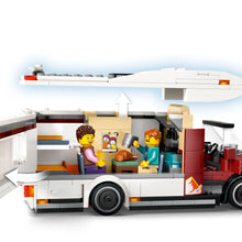 LEGO® City Holiday Adventure Camper Van Toy Vehicle Set for Kids Aged 6 and up 60454