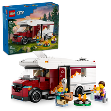 LEGO® City Holiday Adventure Camper Van Toy Vehicle Set for Kids Aged 6 and up 60454