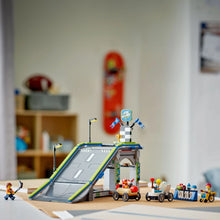 LEGO® City No Limits: Race Car Ramp Track Toy Soapbox-Racing Set with Driver Minifigures 60460