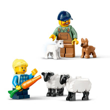 LEGO® City Red Farm Tractor with Trailer & Sheep Toy, Playset for Kids Aged 4 Years and up 60461
