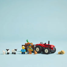 LEGO® City Red Farm Tractor with Trailer & Sheep Toy, Playset for Kids Aged 4 Years and up 60461