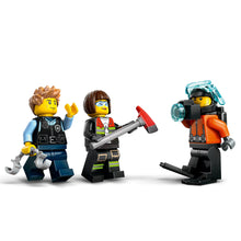 LEGO® City Helicopter, Fire Truck & Submarine Remix Toy Building Set for Kids Aged 7 and up 60462