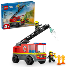 LEGO® City Fire Ladder Truck, Firefighter Toy Vehicle Gift for Kids Aged 4 and up 60463