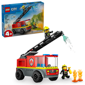 LEGO® City Fire Ladder Truck, Firefighter Toy Vehicle Gift for Kids Aged 4 and up 60463