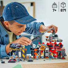 LEGO® City Scrapyard with Cars, Salvage Worker Toy for Boys and Girls Aged 7 and up 60472