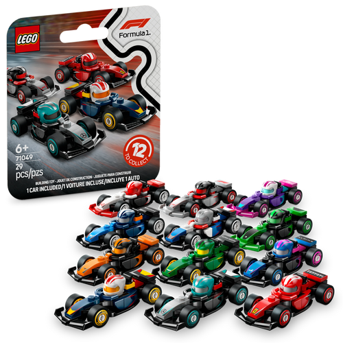 LEGO F1® Collectible Race Cars