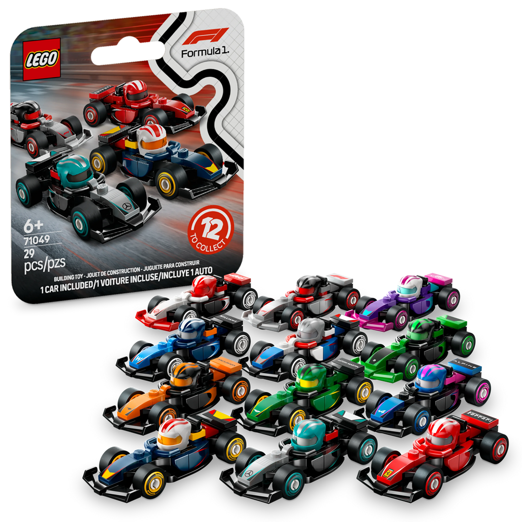 LEGO F1® Collectible Race Cars
