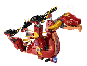 LEGO NINJAGO Heatwave Transforming Lava Dragon 71793 Building Toy Set