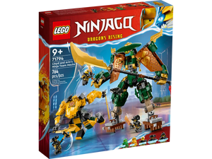 LEGO NINJAGO Lloyd and Arin’s Ninja Team Mechs 71794 Building Toy Set