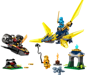 LEGO NINJAGO NYA and Arin’s Baby Dragon Battle 71798 Ninja Building Toy