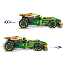 LEGO® NINJAGO® Lloyd’s Pull-Back Race Car Toy Pretend Play Building Kit 71828