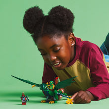 LEGO® NINJAGO® Lloyd’s Green Forest Dragon Toy Building Kit with 2 Minifigures 71829