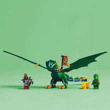 LEGO® NINJAGO® Lloyd’s Green Forest Dragon Toy Building Kit with 2 Minifigures 71829