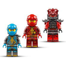 LEGO® NINJAGO® Kai’s Mech Storm Rider Combo Ninja Toy Building Kit with 3 Minifigures 71830