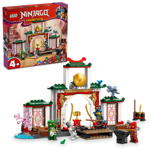 LEGO® NINJAGO® Ninja Spinjitzu Temple Action Toy Playset with 4 Minifigures and Dragon Model 71831