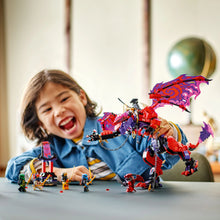 LEGO® NINJAGO® Thunderfang Dragon of Chaos Ninja Toy Set, Battle Playset with 6 Minifigures 71832
