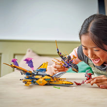 LEGO® NINJAGO® Ras and Arin’s Super Storm Jet Toy Building Set for Kids with 3 Minifigures 71833