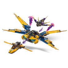 LEGO® NINJAGO® Ras and Arin’s Super Storm Jet Toy Building Set for Kids with 3 Minifigures 71833