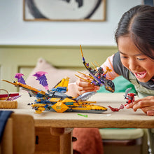 LEGO® NINJAGO® Ras and Arin’s Super Storm Jet Toy Building Set for Kids with 3 Minifigures 71833