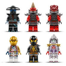 LEGO® NINJAGO® Zane’s Ultra Combiner Mech Toy, 4-in-1 Building Set with Car, Jet and Dragon 71834