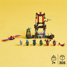 LEGO® NINJAGO® Dragonian Storm Village Battle Arena Set with 6 Minifigures and a Spinner Toy 71841